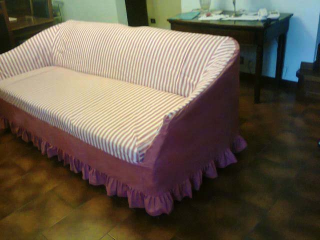 Ricoprire divani di stile differente