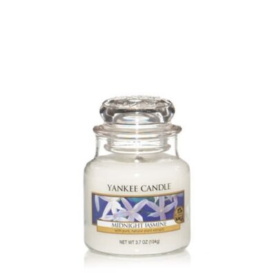 Midnight jasmine candela di Yankee Candle giara piccola