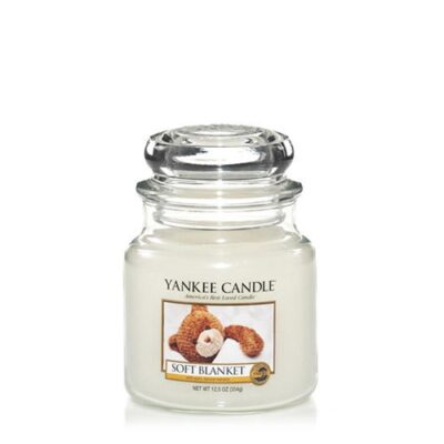 Soft Blanket candela di Yankee Candle giara media