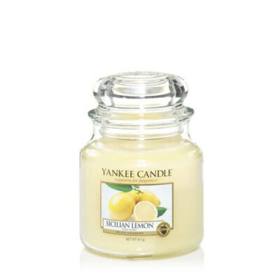 Sicilia Lemon candela di yankee candle giara media
