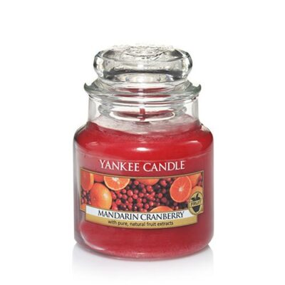 Mandarin Cranberry candela di Yankee Candle giara piccola