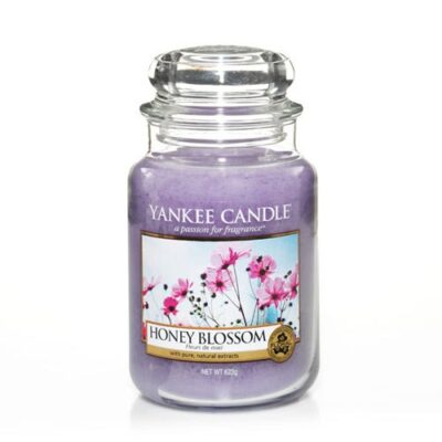 Honey Blossom candela Yankee Candle giara grande