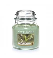 Aloe Water candela Yankee Candle giara piccola