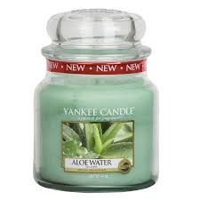 Aloe Water candela Yankee Candle giara media