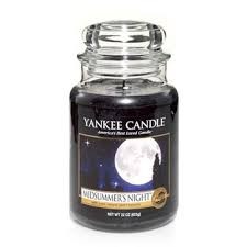 Midnight jasmine candela di Yankee Candle giara grande