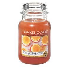 Honey Clementine candela Yankee Candle giara grande