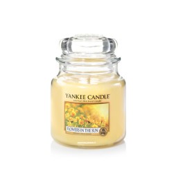 Flowers in the sun candela di Yankee Candle giara media