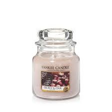 Ebony & Oak candela Yankee Candle giara piccola