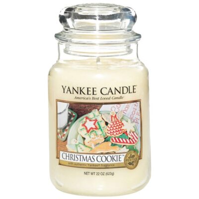 Christmas Cookie candela Yankee Candle giara grande