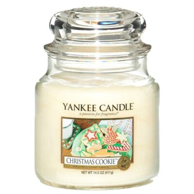 Christmas Cookie candela Yankee Candle giara media