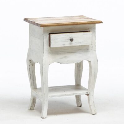 Tavolino basso shabby chic