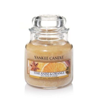Star Anise & Orange candela Yankee candle giara piccola