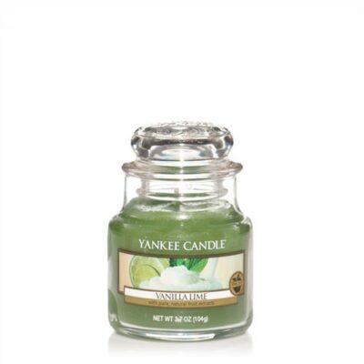 Vanilla Lime candela di Yankee Candle giara piccola