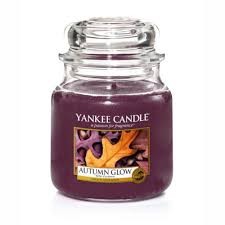 Autumn Glow candela di Yankee Candle giara media