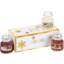 XMAX17 3VTV GIFT votivi + porta sampler Winter Village