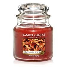 Cinnamon Stick candela di Yankee Candle giara media