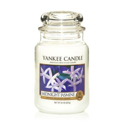 Midnight Jasmine candela di Yankee Candle giara grande
