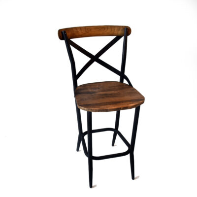 Sedia industrial alta per bar