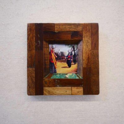 Cornice artigianale in legno recuperato