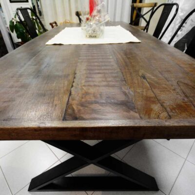 tavolo industrial lungo